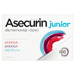Asecurin Junior, proszek w saszetkach dla dzieci do stosowania w trakcie i po antybiotykoterapii, 10 szt.