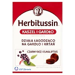 Herbitussin , kaszel i gardło, 12 pastylek