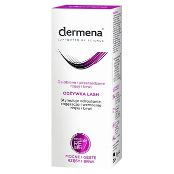 Dermena Lash , odżywka stymulująca odrastanie rzęs i brwi, 11 ml