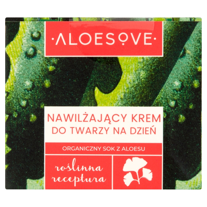 Aloesove, nawilżający krem do twarzy na dzień, 50 ml