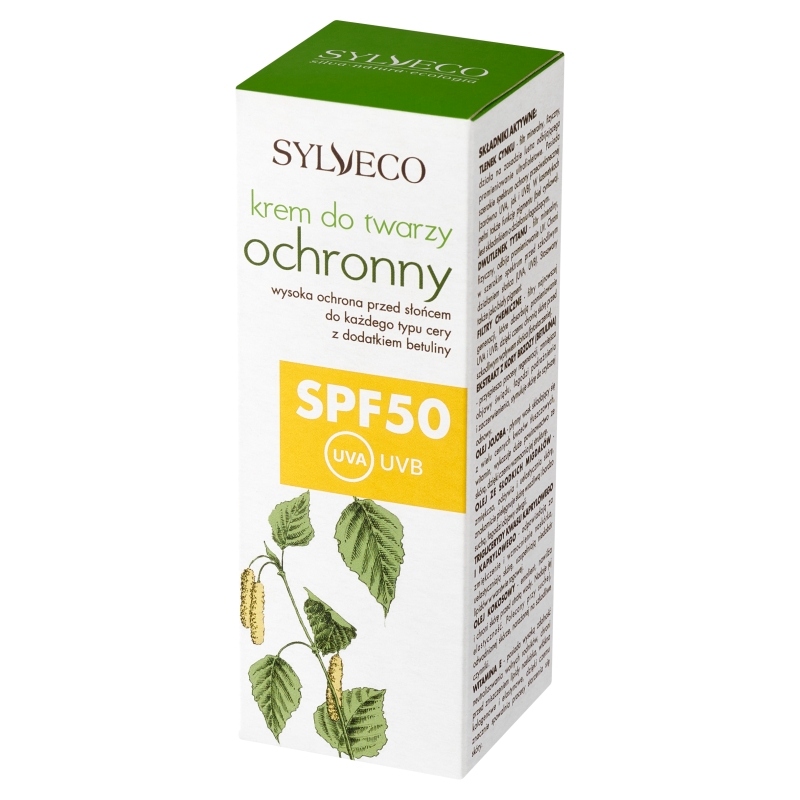 Sylveco, krem do twarzy SPF50, 50 ml