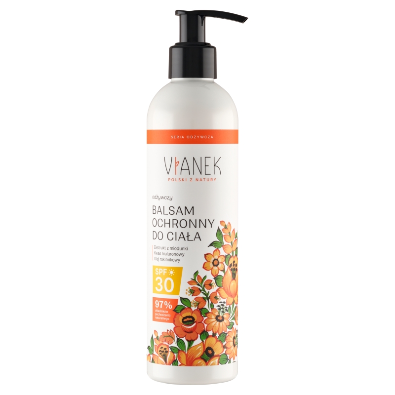 Sylveco Vianek, pflegend Lotion schützend für den Körper, 30 SPF, 300 ml — Inhaltsstoffe i ocena
