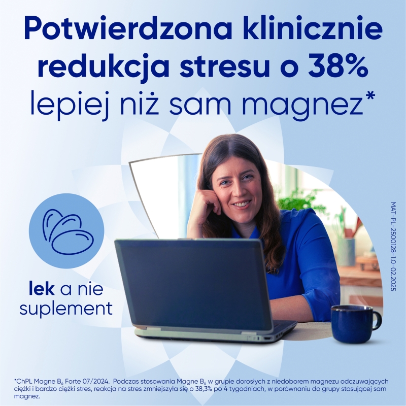 Magne B6 Forte, 180 tabletek