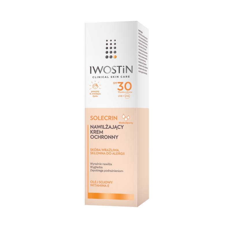 Iwostin Solecrin lekki krem ochronny SPF 30, 50 ml