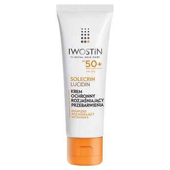 Iwostin Solecrin Lucidin, krem na przebarwienia, SPF 50+, 50 ml
