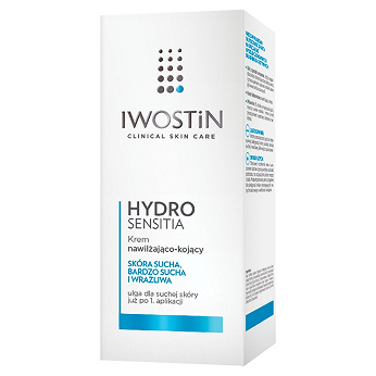 Iwostin Hydro Sensitia, krem nawilżająco-kojący, 150 ml
