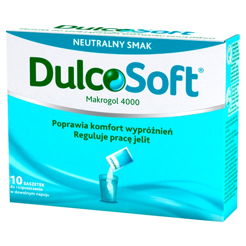 Dulcosoft , proszek na zaparcia, 10 sasz.