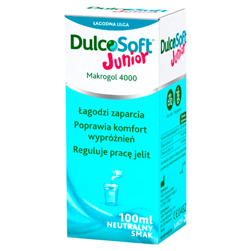 Dulcosoft Junior, preparat reguluacy pracę jelit dla dzieci, 100 ml