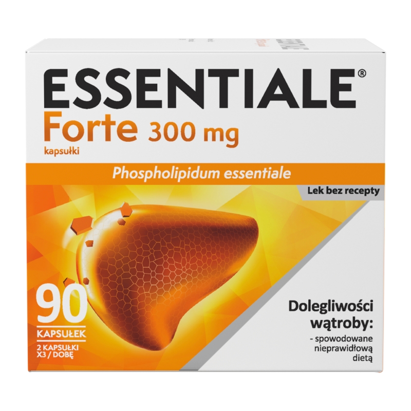 Essentiale Forte 300 mg, 90 kapsułek