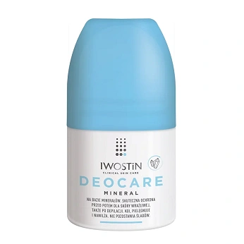 Iwostin Deocare Mineral, emulsja mineralny antyperspirant, 50 ml