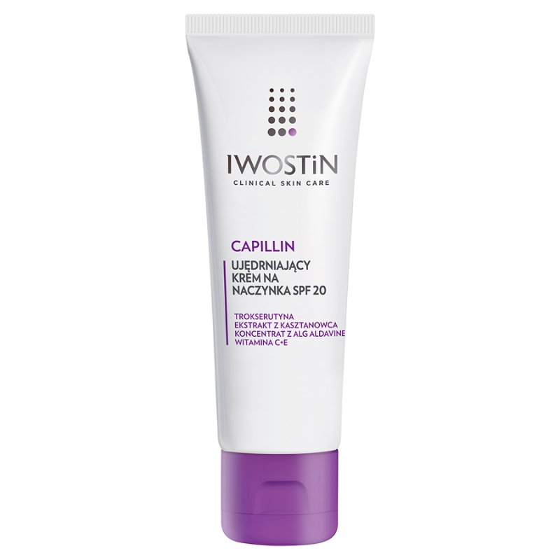 Iwostin Capillin , ujędrniający krem na naczynka, SPF 20, 40 ml