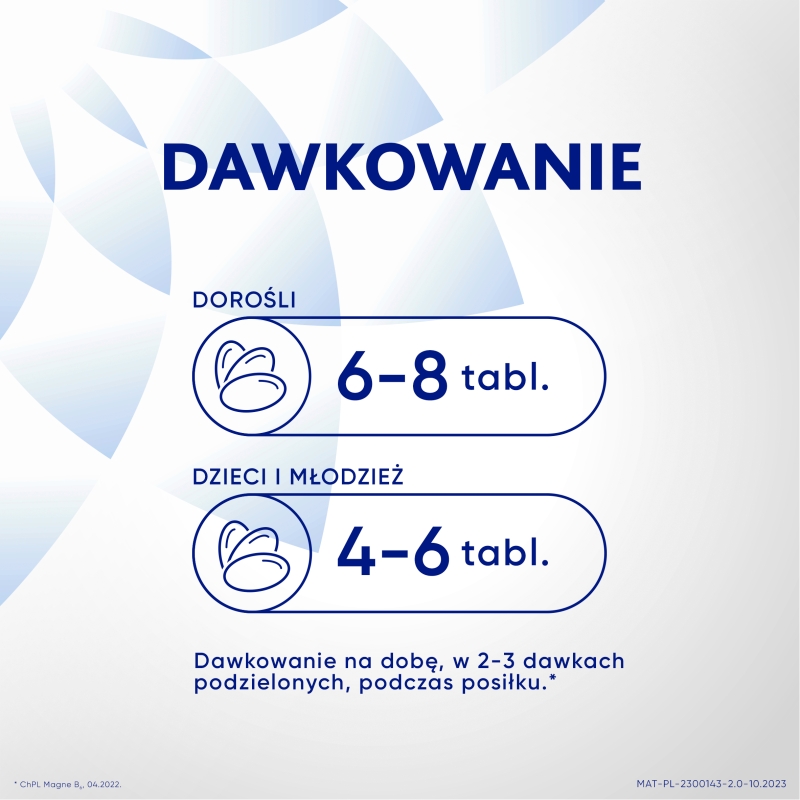 Magne B6 , tabletki na niedobory magnezu i witaminy B6, 60 szt.