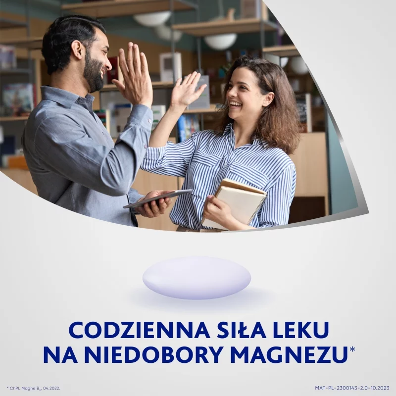 Magne B6 , tabletki na niedobory magnezu i witaminy B6, 60 szt.