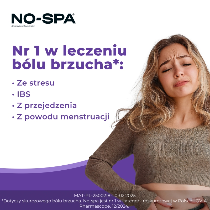 No-Spa Max 80 mg, 24 tabletki