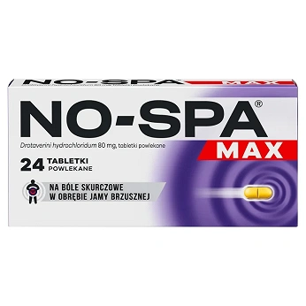 No-Spa Max 80 mg, 24 tabletki