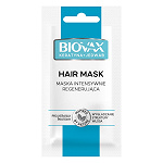Biovax  maseczka do włosów z keratyną i jedwabiem, 20 ml