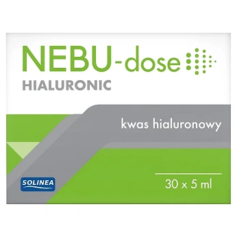 Nebu-Dose Hialuronic, roztwór do terapii inhalacyjnej, 30 ampułek, 5 ml
