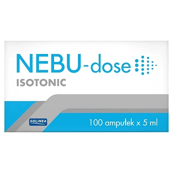 NEBU-dose ISOTONIC, płyn do inhalacji, 100 ampułek 5 ml