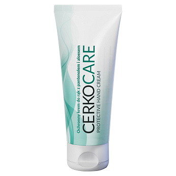 Cerkocare, ochronny krem do rąk z pantenolem i aloesem, 75 ml