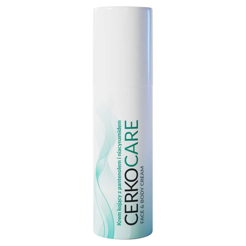 Cerkocare kojący krem do twarzy i ciała, 50 ml