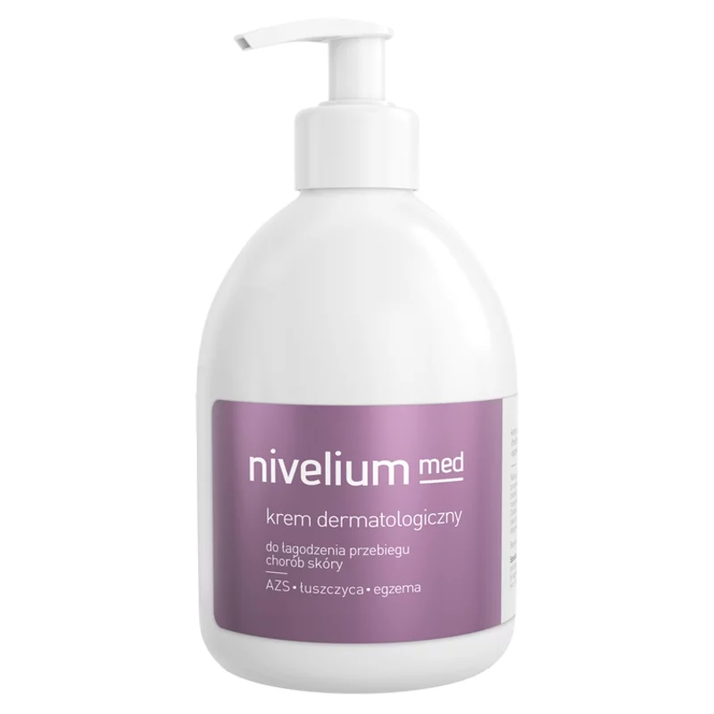 Nivelium Med,  krem dermatologiczny do łagodzenia przebiegu chorób skóry, 450 ml