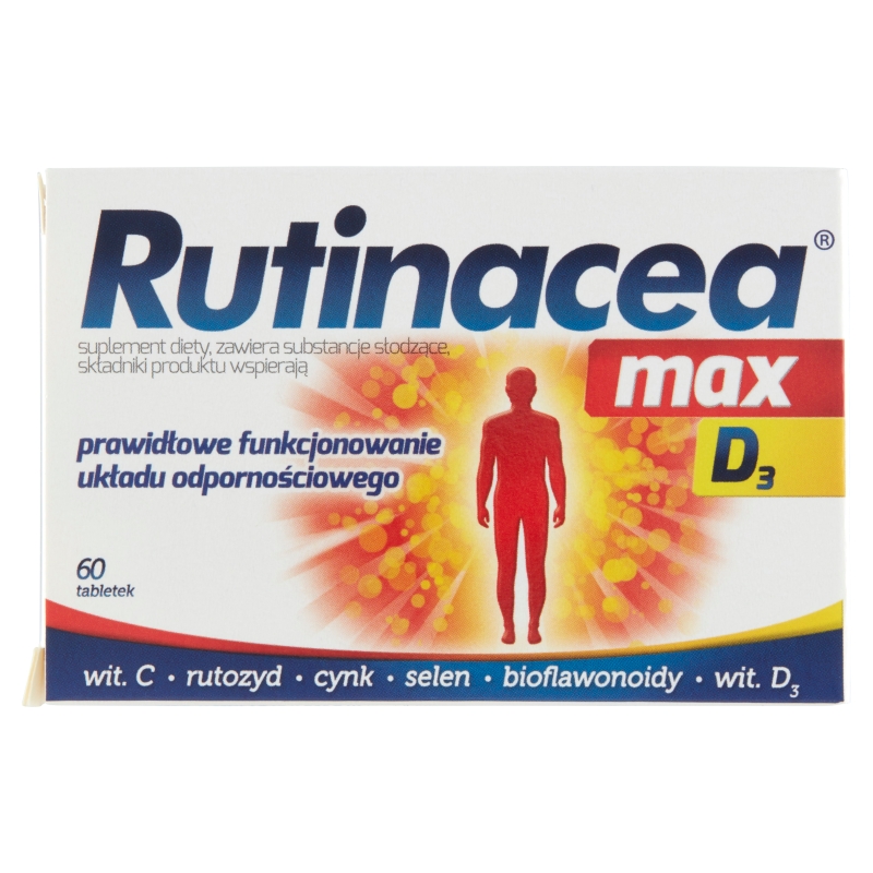 Rutinacea Max D3, tabletki , 60 szt.