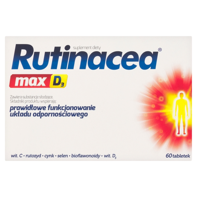 Rutinacea Max D3 tabletki , 60 szt.