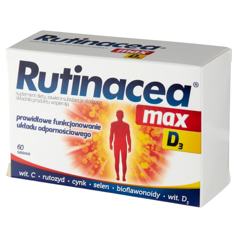 Rutinacea Max D3, tabletki , 60 szt.