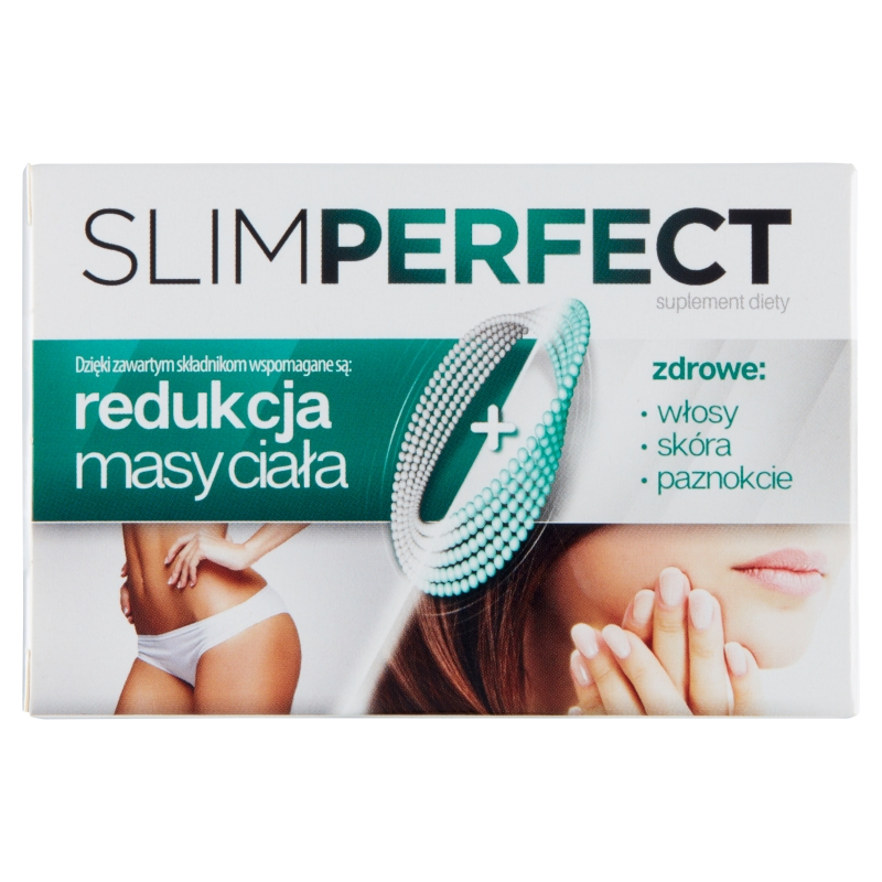 Slimperfect , tabletki ze składnikami wspierającymi redukcję masy ciała, 60 szt.