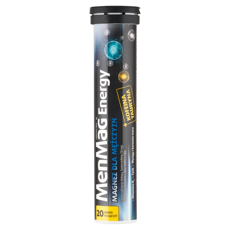 MenMag Energy  tabletki z magnezem dla mężczyzn, 20 szt.