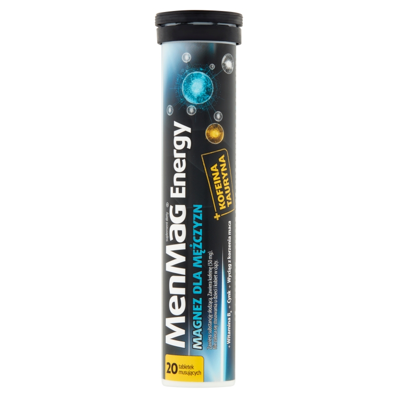 MenMag Energy , tabletki z magnezem dla mężczyzn, 20 szt.