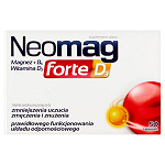 NeoMag forte D3 tabletki ze składnikami zmniejszającymi uczucie zmęczenia i znużenia, 50 szt.