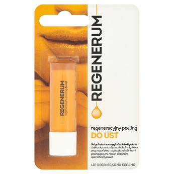 Regenerum Peeling regeneracyjny do ust, odżywiający, nawilżający i regenerujący sztyft, 5 g