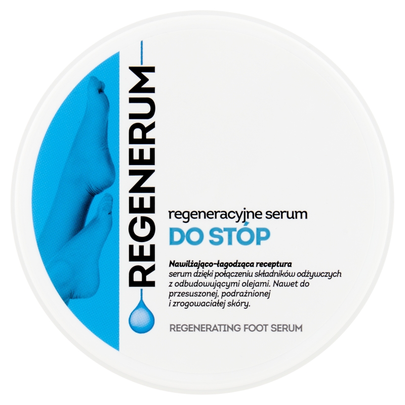 Regenerum Regeneracyjne serum do stóp  krem do przesuszonej, podrażnionej i zrogowaciałej skóry, 125 ml