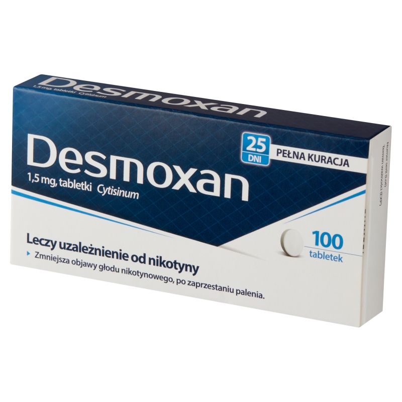 Desmoxan , tabletki na uzależnienie od nikotyny, 100 szt.