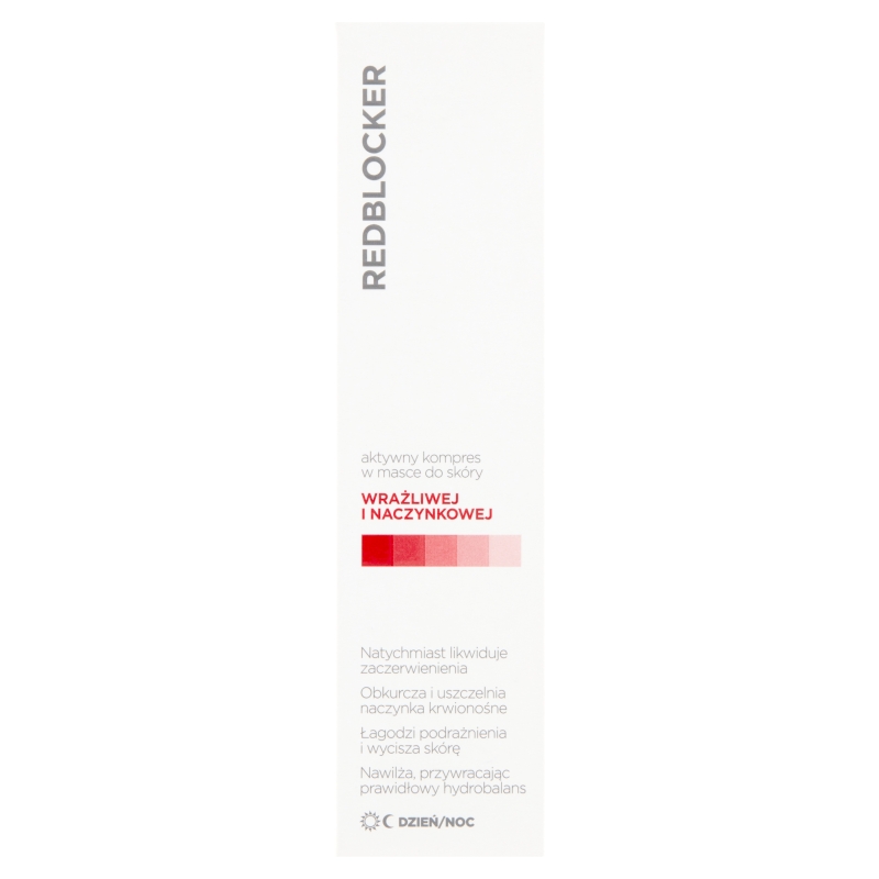 RedBlocker, aktywny kompres w masce do skóry naczynkowej, 50 ml