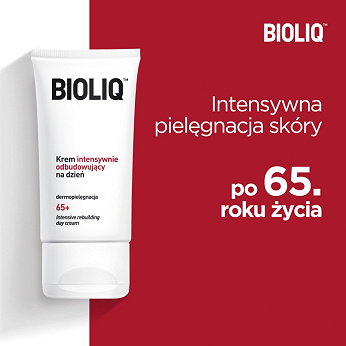 Bioliq 65+, krem intensywnie odbudowujący na dzień, 50 ml