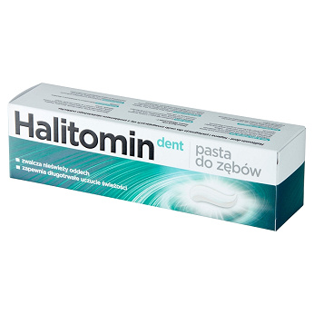 Halitomin Dent , pasta do zębów na nieświeży oddech, 75 ml