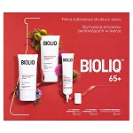 Bioliq 65+ zestaw: krem na dzień, 50 ml + krem na noc, 50 ml + krem do skóry oczu, ust, dekoltu, 30 ml