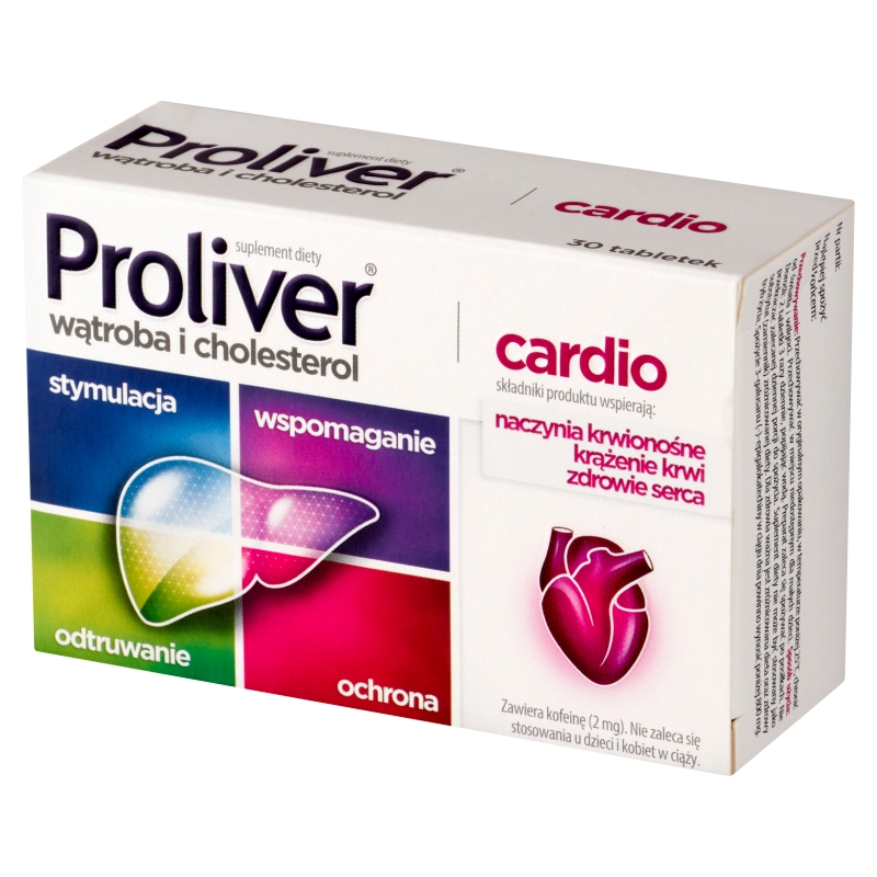 Proliver Cardio, 30 tabletek