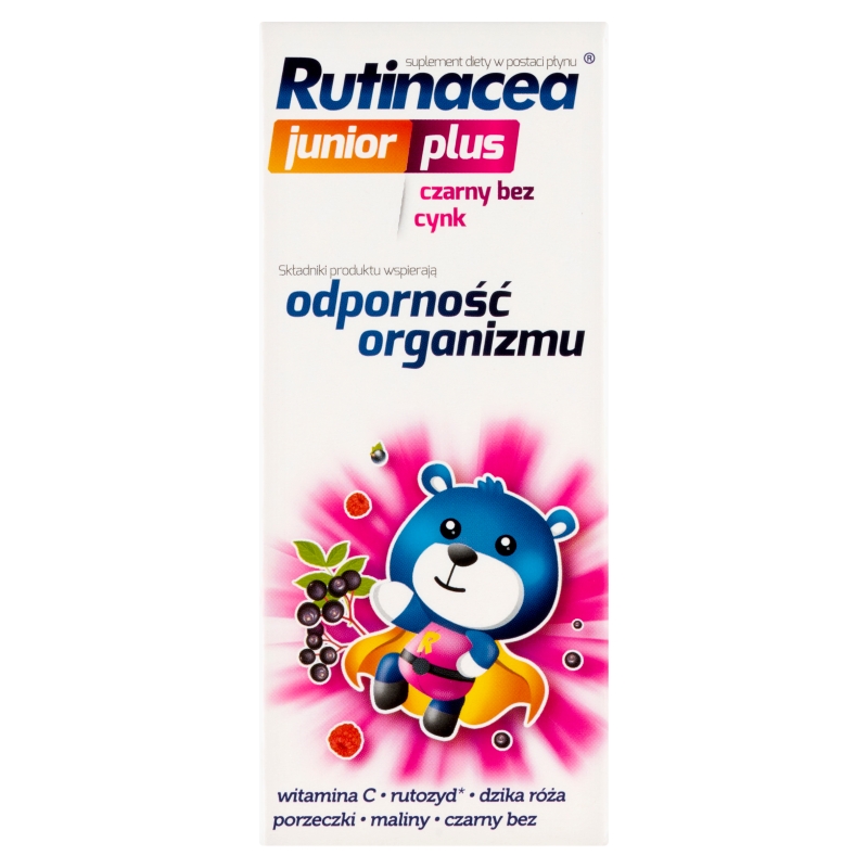 Rutinacea Junior Plus płyn 100 ml KRÓTKA DATA 31.08.2026