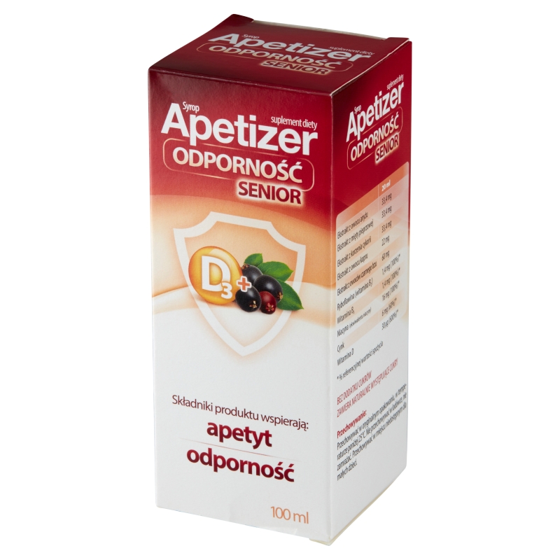 Apetizer Odporność Senior , syrop 100 ml