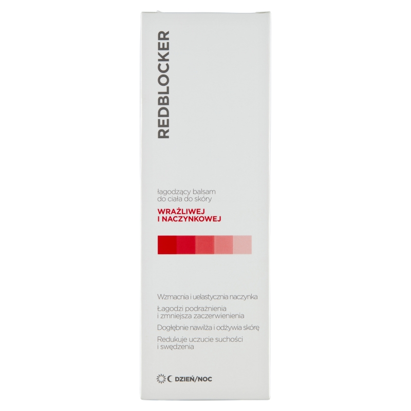 Redblocker, balsam do ciała do skóry wrażliwej i naczynkowej, 180 ml