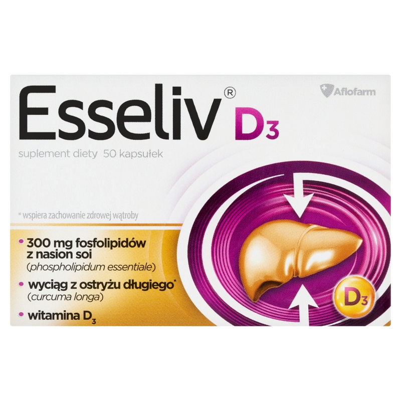 Esseliv D3  kapsułki, 50 szt.