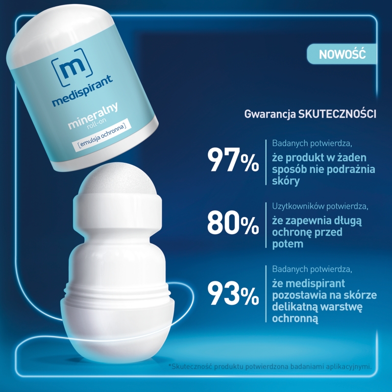 MEDISPIRANT MINERALNY, emulsja ochronna z pielęgnującym olejkiem bawełnianym, 40 ml