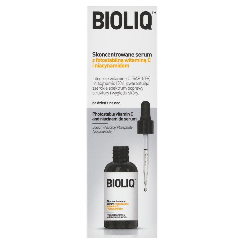 Bioliq PRO skoncentrowane serum z fotostabilną witaminą C i niacynamidem, 20 ml