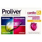 Proliver Cardio D3 tabletki ze składnikami wspierającymi wątrobę, 30 szt.