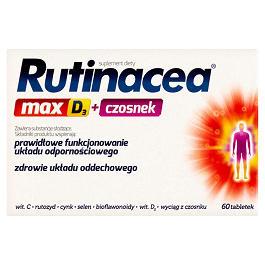 Rutinacea Max D3 + Czosnek
