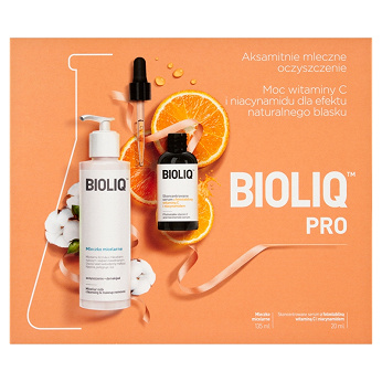 Bioliq Pro zestaw, serum + mleczko