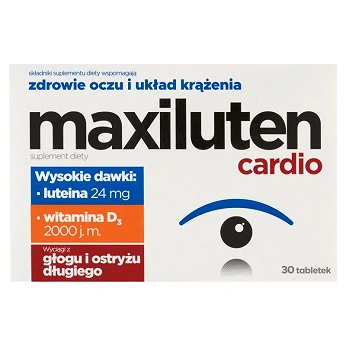 Maxiluten cardio, 30 tabletek